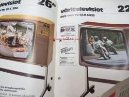 DUX televisiot 1980 -myyntiesite