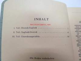 Aus der Fachsprache des Eisenhüttenmannes Deutsch-English - English-Deutsch-saksa-englanti / englanti-saksa terästeollisuuden (sulatto) erikoissanakirja