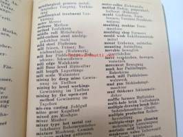 Aus der Fachsprache des Eisenhüttenmannes Deutsch-English - English-Deutsch-saksa-englanti / englanti-saksa terästeollisuuden (sulatto) erikoissanakirja