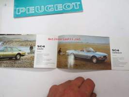 Peugeot 104, 304, 504, 604 1977 -myyntiesite