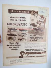 Suomen Kuvalehti 1958 nr 45, ilmestynyt 8.11.1958, sis. mm. seur. artikkelit / kuvat / mainokset; Kansikuva  Vatikaanin uusi valtias paavi Johannes XXIII, Junghans,