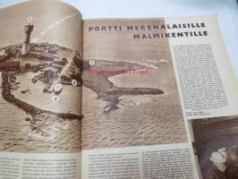 Suomen Kuvalehti 1958 nr 44, ilmestynyt 31.10.1958, sis. mm. seur. artikkelit / kuvat / mainokset; Kansikuva  Nainen ratissa Alfa-Romeo ZB-193), Paulig, Lanolin,