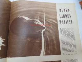 Suomen Kuvalehti 1958 nr 44, ilmestynyt 31.10.1958, sis. mm. seur. artikkelit / kuvat / mainokset; Kansikuva  Nainen ratissa Alfa-Romeo ZB-193), Paulig, Lanolin,