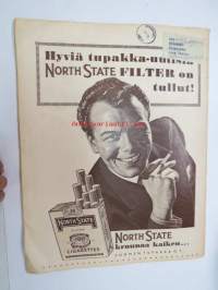 Suomen Kuvalehti 1958 nr 44, ilmestynyt 31.10.1958, sis. mm. seur. artikkelit / kuvat / mainokset; Kansikuva  Nainen ratissa Alfa-Romeo ZB-193), Paulig, Lanolin,