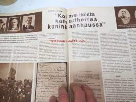 Suomen Kuvalehti 1958 nr 41, ilmestynyt 11.10.1958, sis. mm. seur. artikkelit / kuvat / mainokset; Kansikuva   Kirkonmiehet keskenään, Karjalan Puku, Enso