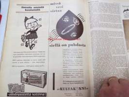 Suomen Kuvalehti 1958 nr 41, ilmestynyt 11.10.1958, sis. mm. seur. artikkelit / kuvat / mainokset; Kansikuva   Kirkonmiehet keskenään, Karjalan Puku, Enso