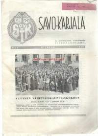 Savo-Karjala 1936  nr 3 / Savo-Karjala Tukkuliikkeen tiedonantolehti