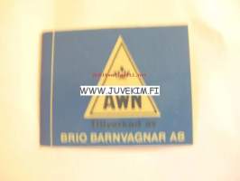 AWN Brio Barnvagnar AB -tarra