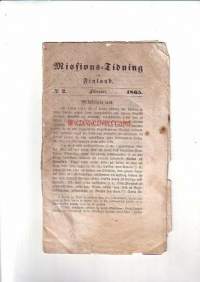 Missions-Tidning för Finland no 2 1865