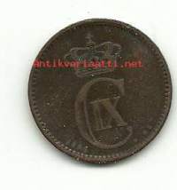 Tanska 5 Öre 1884    -  kolikko