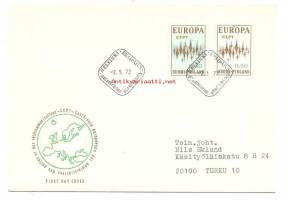 FDC - ensipäiväkuori  Europa 2.5.1972