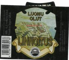 Linnoitus Luomu Olut   - olutetiketti