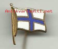 Suomen lippu rintaneula -  rintamerkki