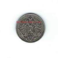 25 penniä  1910 hopeaa
