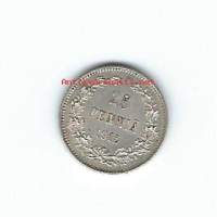 25 penniä  1915 hopeaa