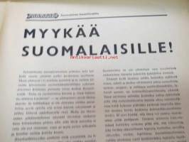 Päämäärä 1937 nr 3 -Ylioppilaiden Keskustoimikunnan suomalaisuuden ja suomenkielen edistämiseen ruotsinkielisten ylivallalta kannustava propagandalehti,