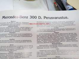 Mercedes-Benz 200D 240D, 300D -myyntiesite