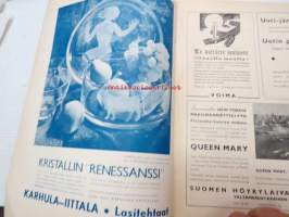 Suomen Silta 1938 lokakuu-marraskuu-joulukuu - Kotimaan ja ulkosuomalaisten välistä yhteyttä sekä sen kehitystä käsittelevä aikakauslehti, sis. mm. seur.