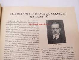 Suomen Silta 1938 lokakuu-marraskuu-joulukuu - Kotimaan ja ulkosuomalaisten välistä yhteyttä sekä sen kehitystä käsittelevä aikakauslehti, sis. mm. seur.