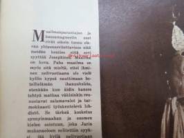Suomen Kuvalehti 1958 nr 38, ilmestynyt 20.9.1958, sis. mm. seur. artikkelit / kuvat / mainokset; Kansikuva  &quot;Fuksitytön hymy&quot; - Salme Suvanto - Vammala), Makao,