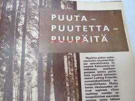 Suomen Kuvalehti 1958 nr 38, ilmestynyt 20.9.1958, sis. mm. seur. artikkelit / kuvat / mainokset; Kansikuva  &quot;Fuksitytön hymy&quot; - Salme Suvanto - Vammala), Makao,