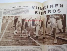 Suomen Kuvalehti 1958 nr 38, ilmestynyt 20.9.1958, sis. mm. seur. artikkelit / kuvat / mainokset; Kansikuva  &quot;Fuksitytön hymy&quot; - Salme Suvanto - Vammala), Makao,