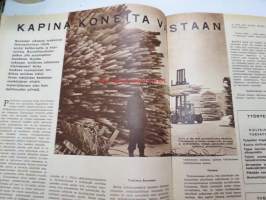 Suomen Kuvalehti 1958 nr 47, ilmestynyt 22.11.1958, sis. mm. seur. artikkelit / kuvat / mainokset; Kansikuva  &quot;Villaa ylle rajaseudun lapsille&quot;Paulig, Junghans,