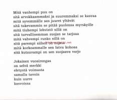 Poimi ilon kukka, 1985