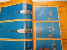 AEG-Sähkötyökalut 1980 - ammattikoneohjelma -tuoteluettelo / myyntiesite