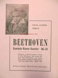 Beethoven Sonate (Maaneskinssonate) - nuottivihko