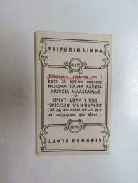 Viipurin linna nr 22 - Viborgs slott i Helsingfors -keräilykortti