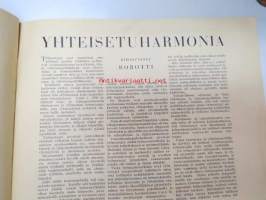 Työnjuhla 1936 - Ammattiyhdistysväen juhlajulkaisu (SAK)