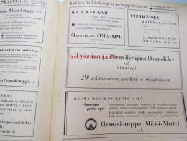 Työnjuhla 1936 - Ammattiyhdistysväen juhlajulkaisu (SAK)