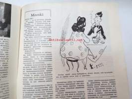 Vappu Ahjo 1955 nr 8 - Suomen Metallityöväen Liitto ry jäsenlehti, kansikuvitus Eero Einari