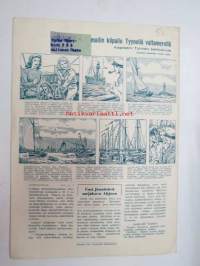Vappu Ahjo 1955 nr 8 - Suomen Metallityöväen Liitto ry jäsenlehti, kansikuvitus Eero Einari