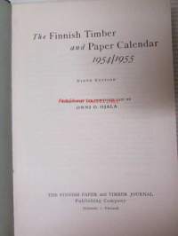 The Finnish Timber and Paper Calendar 1954/55