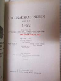 Byggnadskalendern nr 24 1952