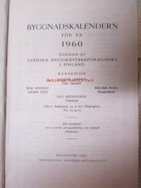 Byggnadskalendern nr 32 1960