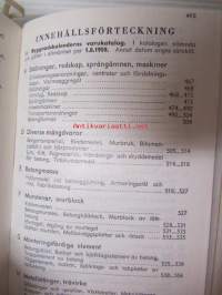 Byggnadskalendern nr 32 1960