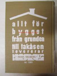 Byggnadskalendern nr 32 1960