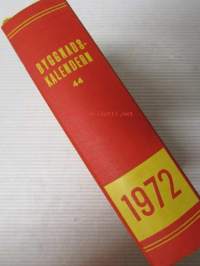Byggnadskalendern nr 44 1972