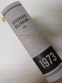 Byggnadskalendern nr 45 1973