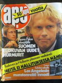 Apu 1983 nr 8, sis. mm. seur. artikkelit / kuvat / mainokset; Ruotsalainen rahtilaiva Tarn merirosvojen uhrina, Marita Pekkala, Ylivieskan mylläri Oiva Kivi