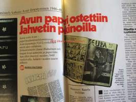 Apu 1983 nr 8, sis. mm. seur. artikkelit / kuvat / mainokset; Ruotsalainen rahtilaiva Tarn merirosvojen uhrina, Marita Pekkala, Ylivieskan mylläri Oiva Kivi