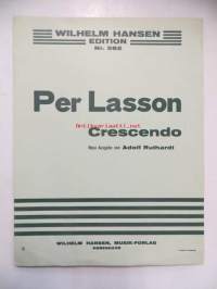 Per Larsson Crescendo neue Ausgabe von Adolf Ruthard für piano