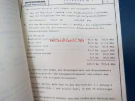 Fournier RF 5 Flughandbuch -ohjekirja, kopio