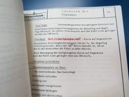 Fournier RF 5 Flughandbuch -ohjekirja, kopio