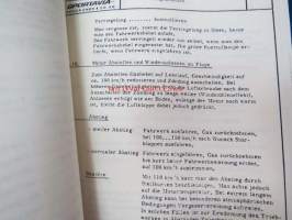 Fournier RF 5 Flughandbuch -ohjekirja, kopio