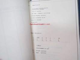 Limbach L 2000 and series 2/1984 Engine Manual -ohjekirja, kopio