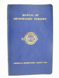 Manual of orthopaedic surgery